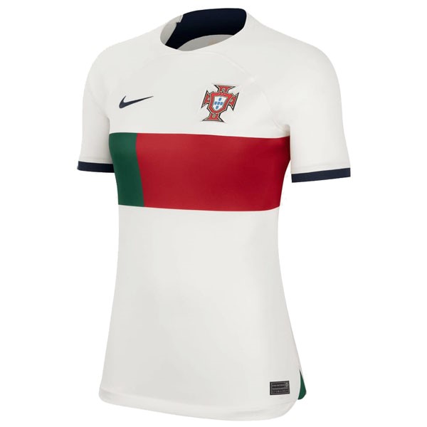 Camiseta Portugal 2ª Kit Mujer 2022 2023